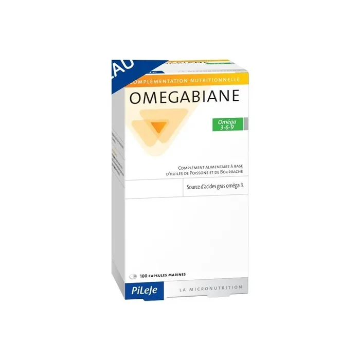 Pileje omegabiane omega 3-6-9 100 capsules marines