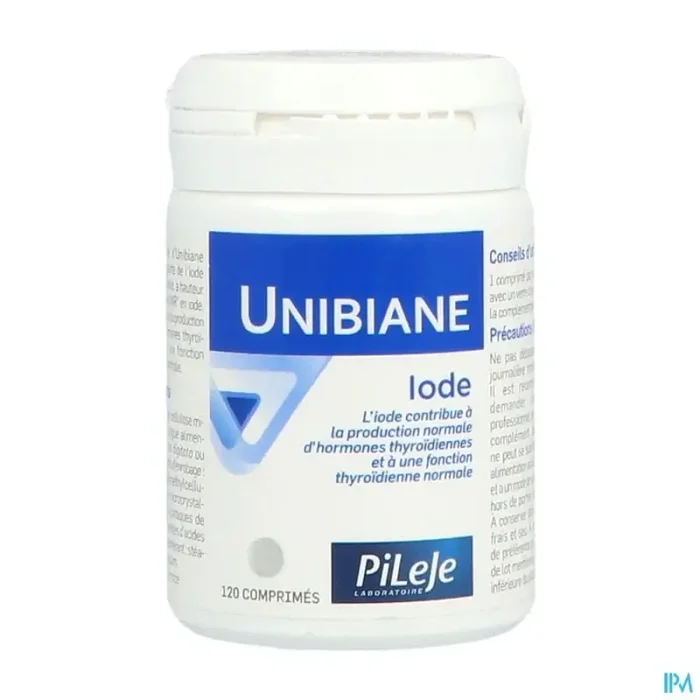 Pileje unibiane iode comprime 120