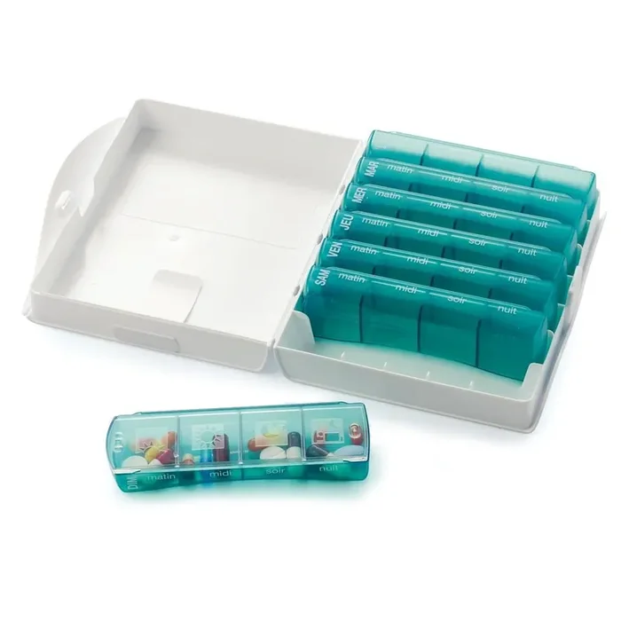 Pilulier hebdomadaire – Pilbox 7.4 Hexago
