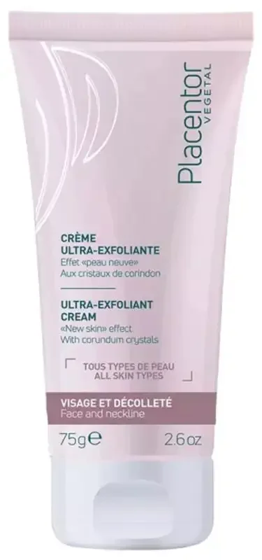Placentor Végétal Crème Ultra-Exfoliante Visage Décolleté 75 g