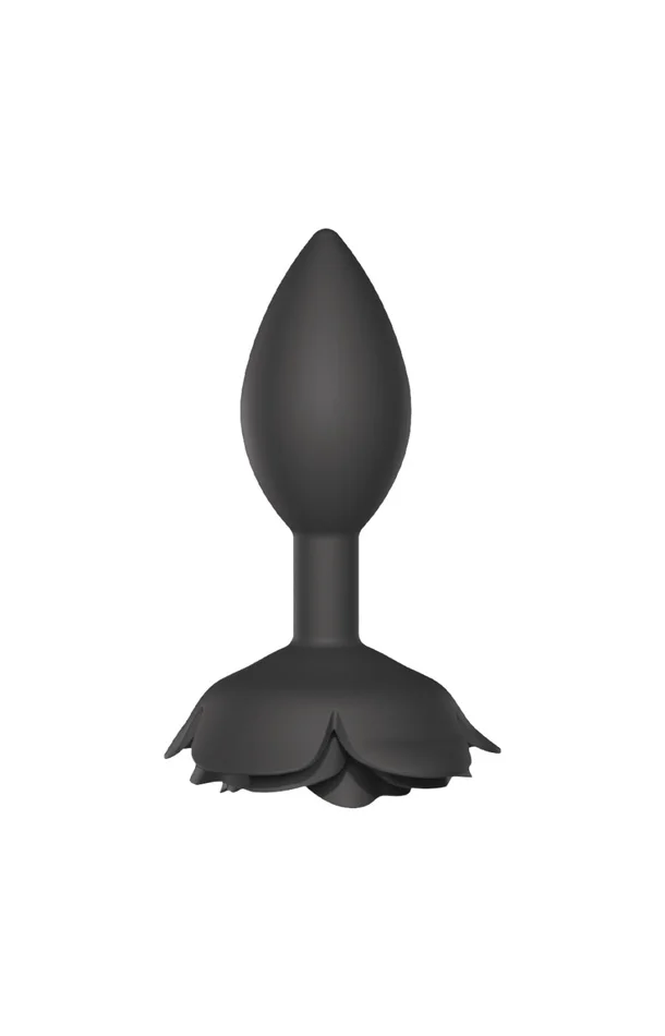 Plug anal – Open rose – Taille L – Noir