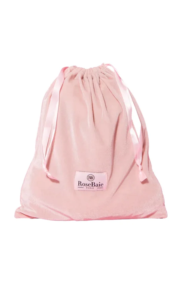 Pochon en velours – Rose – Rose clair