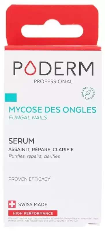 Poderm Huile-Sérum Purifiant Mycose des Ongles 8 ml