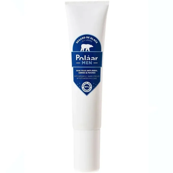 Polaar Men Regard de Glace – Soin Yeux Anti-Rides, Cernes & Poches au Ginseng de Sibérie 15 ml