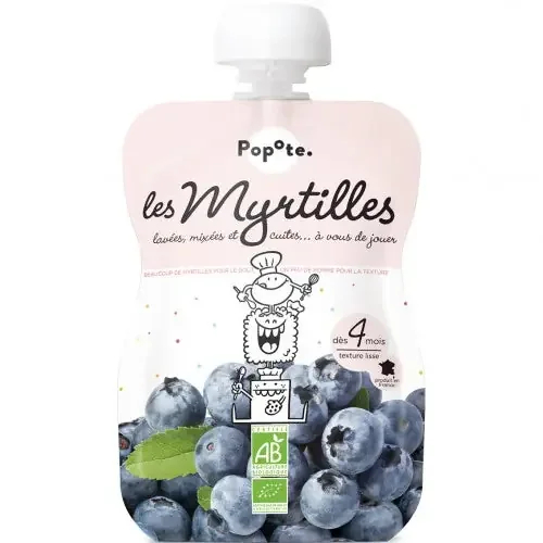 POPOTE GOURDE Blueberries – 120g