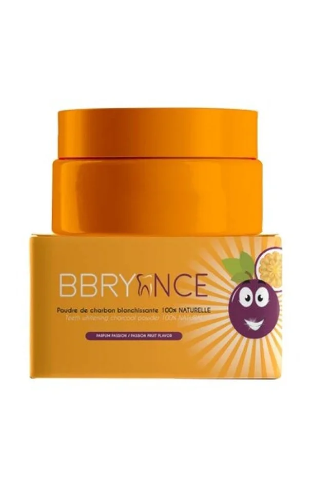 Poudre de charbon blanchissante 100% naturelle – Passion – 30 g