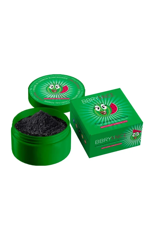 Poudre de charbon blanchissante 100% naturelle – Pastèque – 30 g