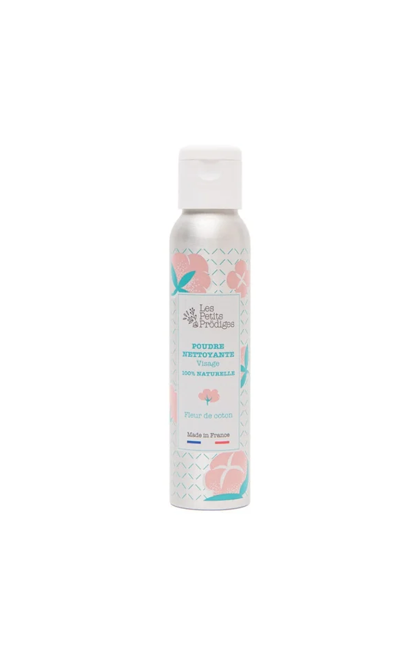 Poudre nettoyante 100% naturelle – Fleur de coton – Visage – 25 g