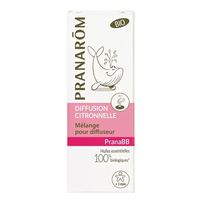 Pranabb Diffusion Citronelle Bio 10 ml Pranabb pranarom