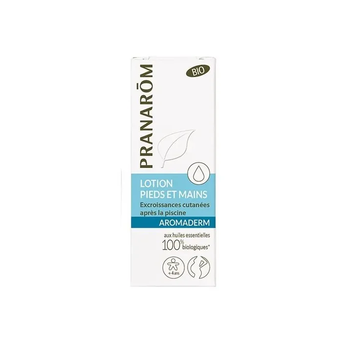 Pranarom aromaderm lotion pieds et mains verrues 10ml