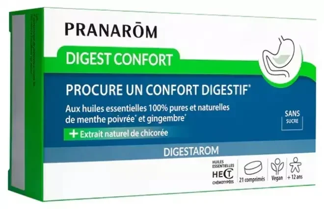 Pranarôm Digest Confort 21 Comprimés -Confort Digestif