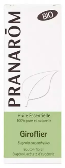 Pranarôm Huile Essentielle Giroflier Bio Eugenia Caryophyllus Bouton Floral Hect 10 ml