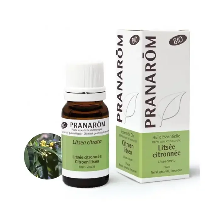 Pranarom huile essentielle litsee citronnee 10ml