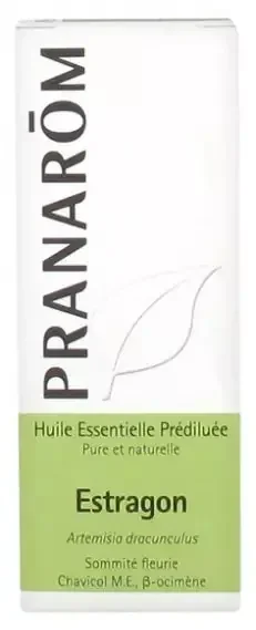 Pranarôm Huile Essentielle Prédiluée Estragon Artemisia Dracunculus Sommité Fleurie Hect 5 ml