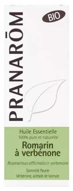 Pranarôm Romarin à Verbénone Bio Huile Essentielle 5 ml