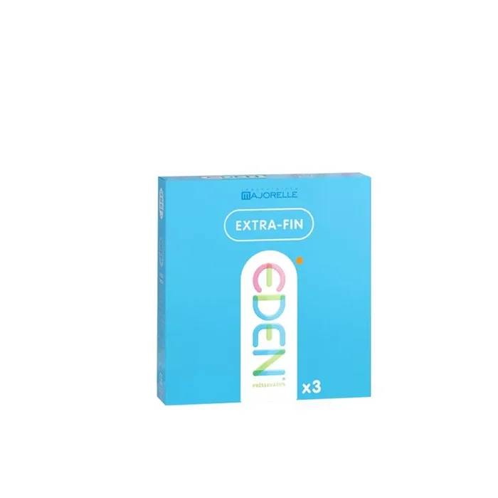 Préservatifs Extra-fin x3 Eden Gen