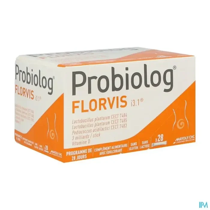 Probiolog florvis poudre orodispersible stick 28