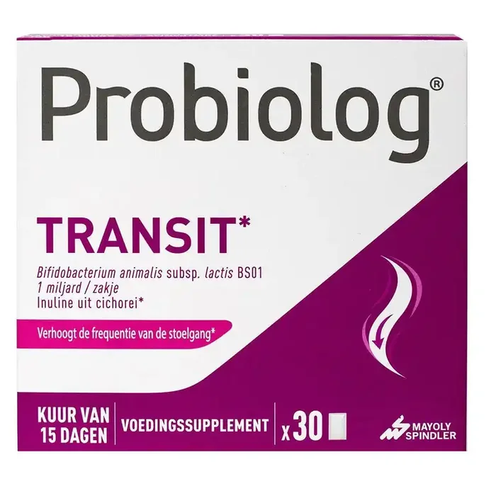 Probiolog Transit – Accroît la Fréquence des Selles – 30 sachets