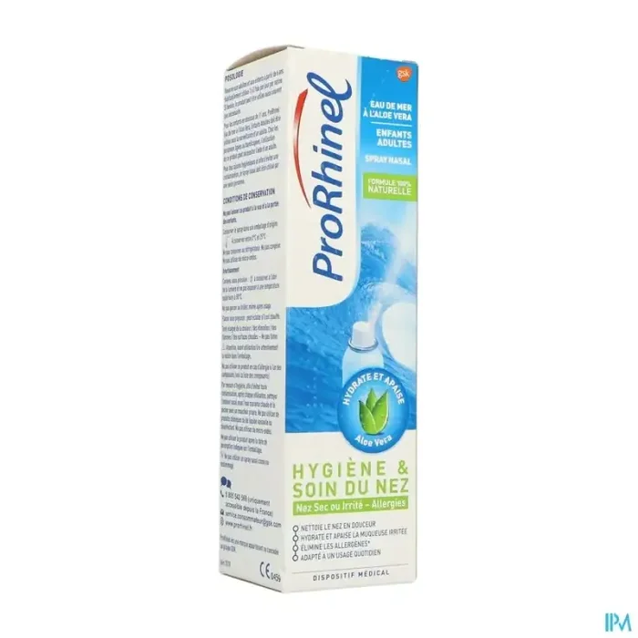 Prorhinel eau de mer à l‘aloe vera enfant adulte 100ml