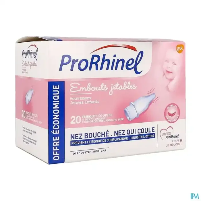 Prorhinel embout jetable souple x20