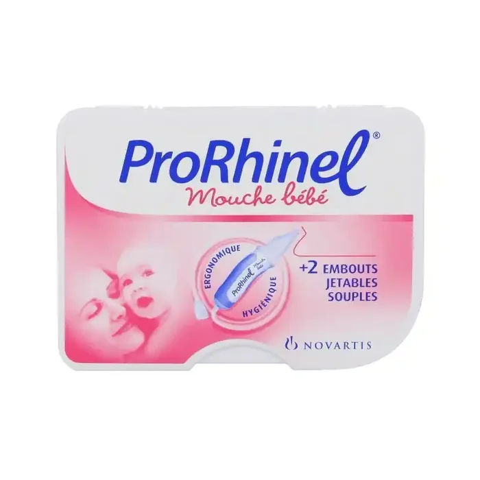 ProRhinel mouche bebe + 2 embouts jetables