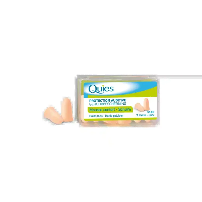 PROTECTION AUDITIVE MOUSSE BRUITS FORTS 5dB QUIES