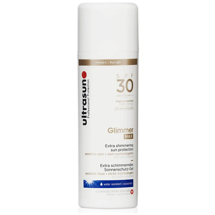 Protection solaire Glimmer Max SPF 30 Ultrasun 150 ml