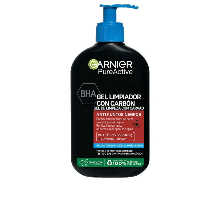 PURE ACTIVE gel nettoyant au charbon 250 ml
