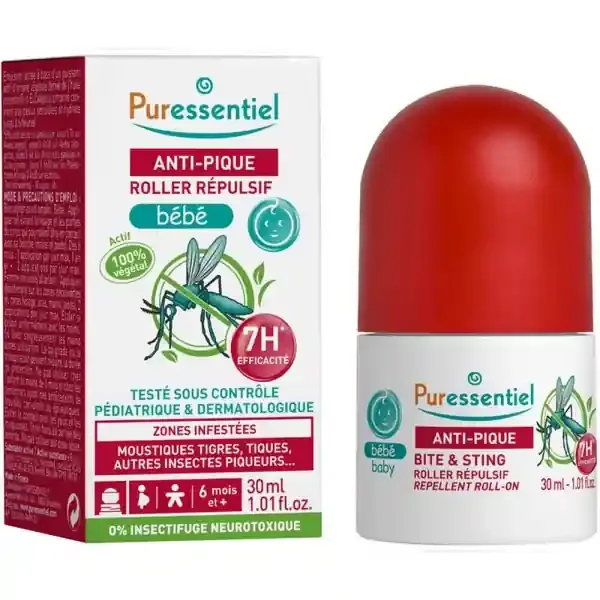 Puressentiel Anti-Pique Roller Répulsif Bébé 30 ml