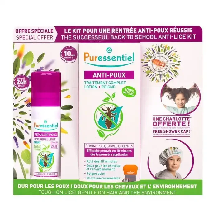 Puressentiel Anti-poux Repulsif+lotion
