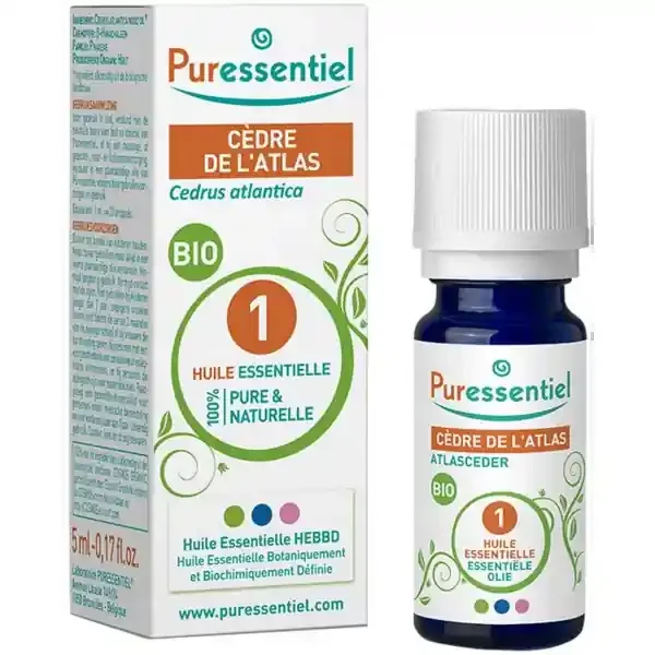 Puressentiel Cèdre de l‘Atlas Bio Huile Essentielle 5 ml