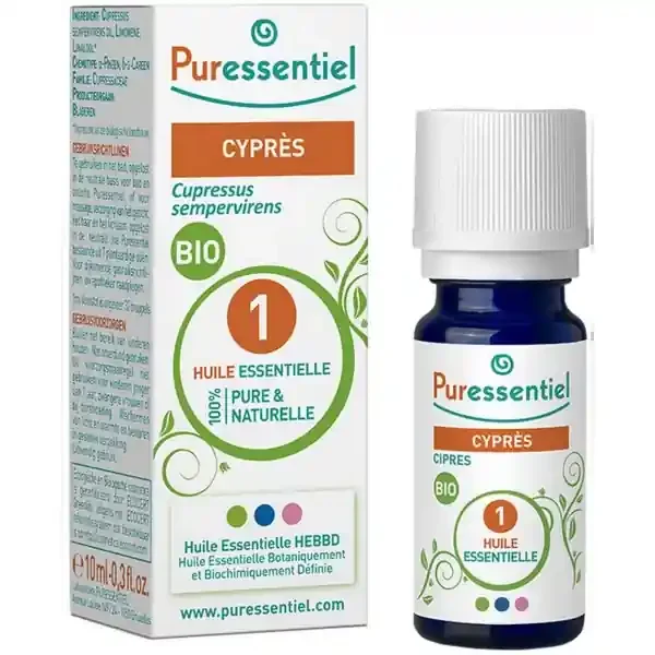 Puressentiel Cyprès Bio Huile Essentielle 10 ml
