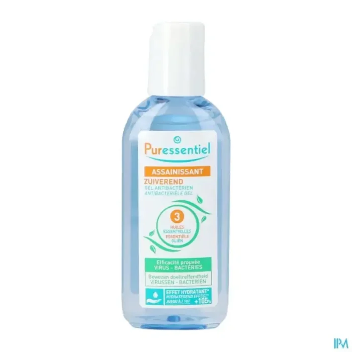Puressentiel gel antibacterien assainissant aux 3 huile essentielle 80ml