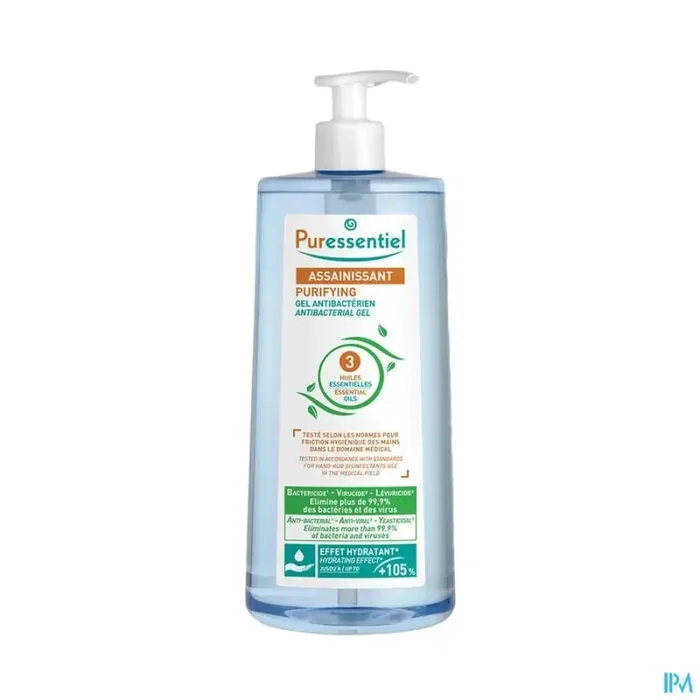 Puressentiel gel antibacterien assainissant aux 3he 500ml