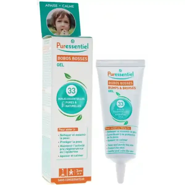 Puressentiel Gel Bobos Bosses aux 33 Huiles Essentielles 20 ml