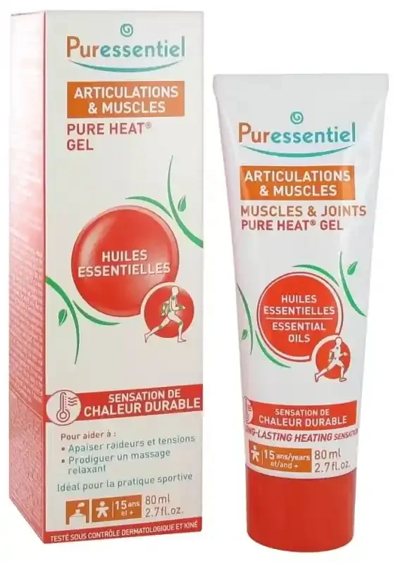 Puressentiel Gel Pure Heat® Articulations & Muscles – 80 ml (Mai 2021)