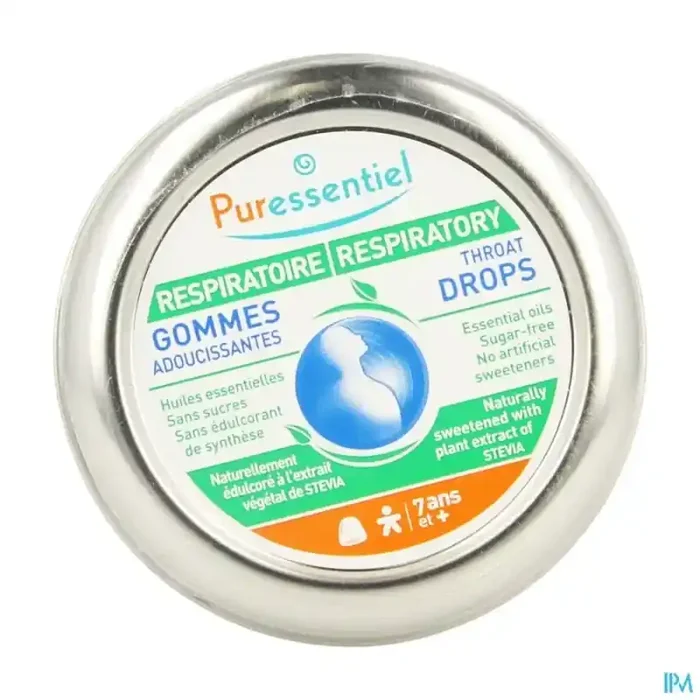 Puressentiel gommes menthe eucalyptus respiratoire 45g