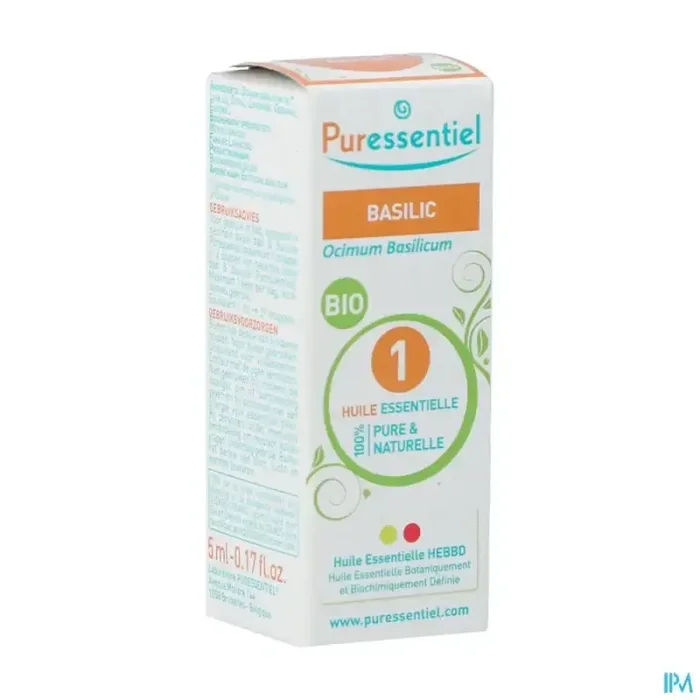 Puressentiel huile essentielle basilic bio 5ml