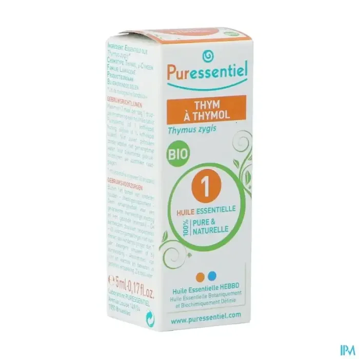 Puressentiel huile essentielle thym thymol bio 5ml