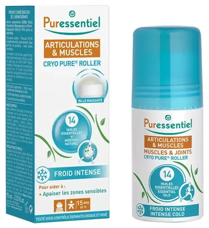 Puressentiel Roller Cryo Pure® Articulations & Muscles – 75 ml