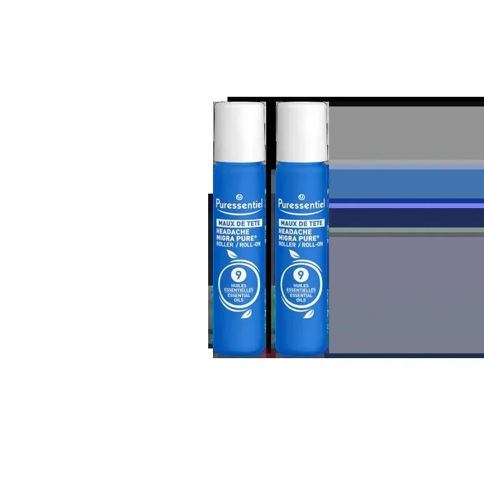 Puressentiel roller maux de tete migra pure aux 9he 5ml x2 -25% sur le 2eme