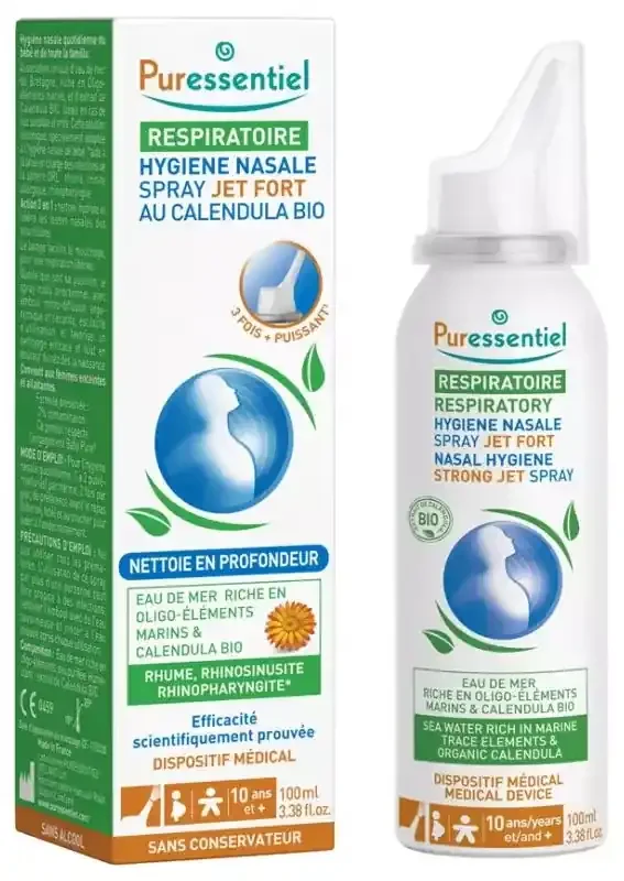 Puressentiel Spray Hygiène Nasale « jet Fort » – 100 ml