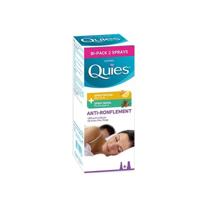 Quies Anti-Ronflement bi-pack 85ml