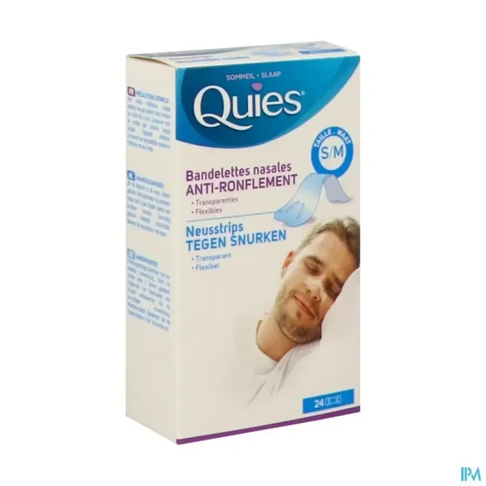 Quies antironflement bandelette nasale petit 24