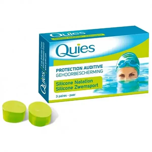 Quies Protection Auditive Maxi Silicone x 6