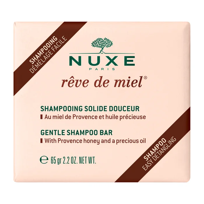 R&ecirc;ve de Miel&reg; – Shampooing Solide Douceur – Tous types de cheveux – 65g