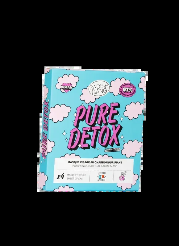 RADISH GANG COFFRET PURE DETOX X4