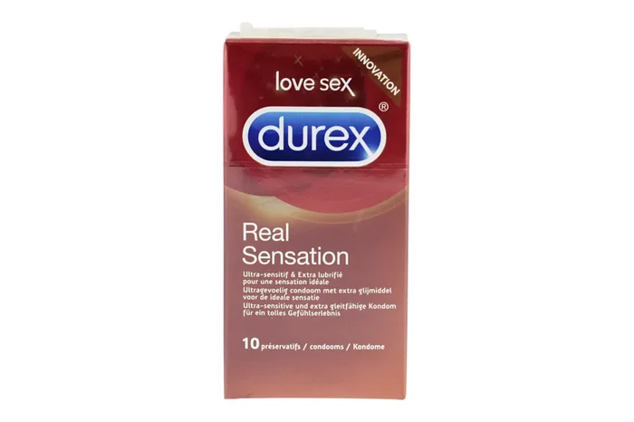 Real sensation 10 préservatifs latex