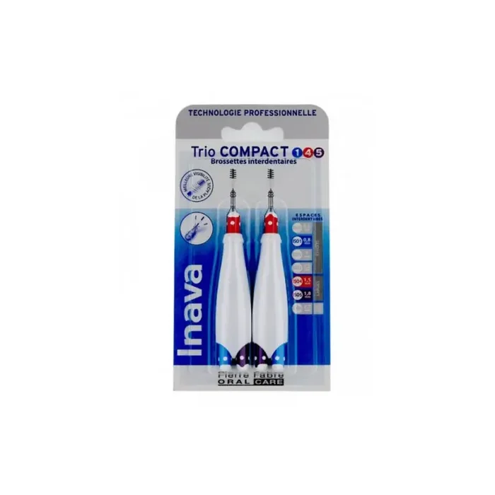 RECHARGE BROSSETTES INTERDENTAIRES TRIO COMPACT 1 / 4 /5 INAVA