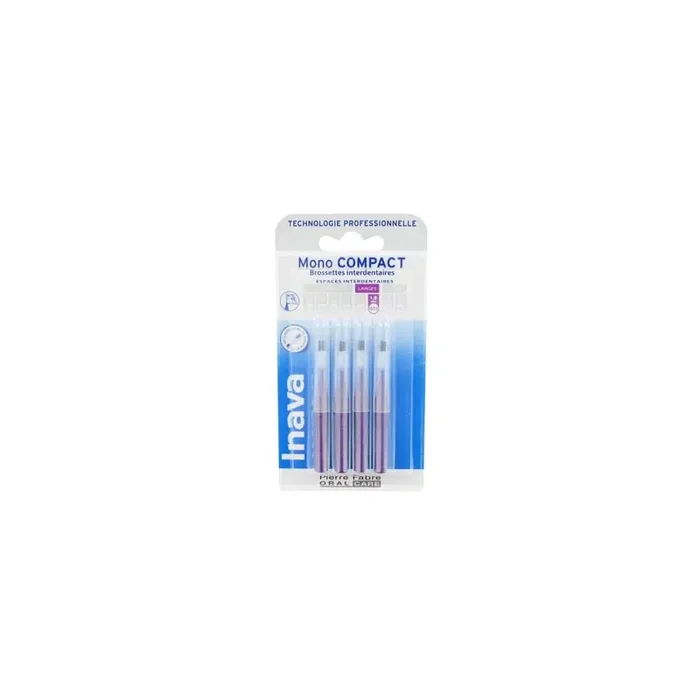 RECHARGE BROSSETTES MONO COMPACT X4 LARGE 1.8mm ISO5 INAVA